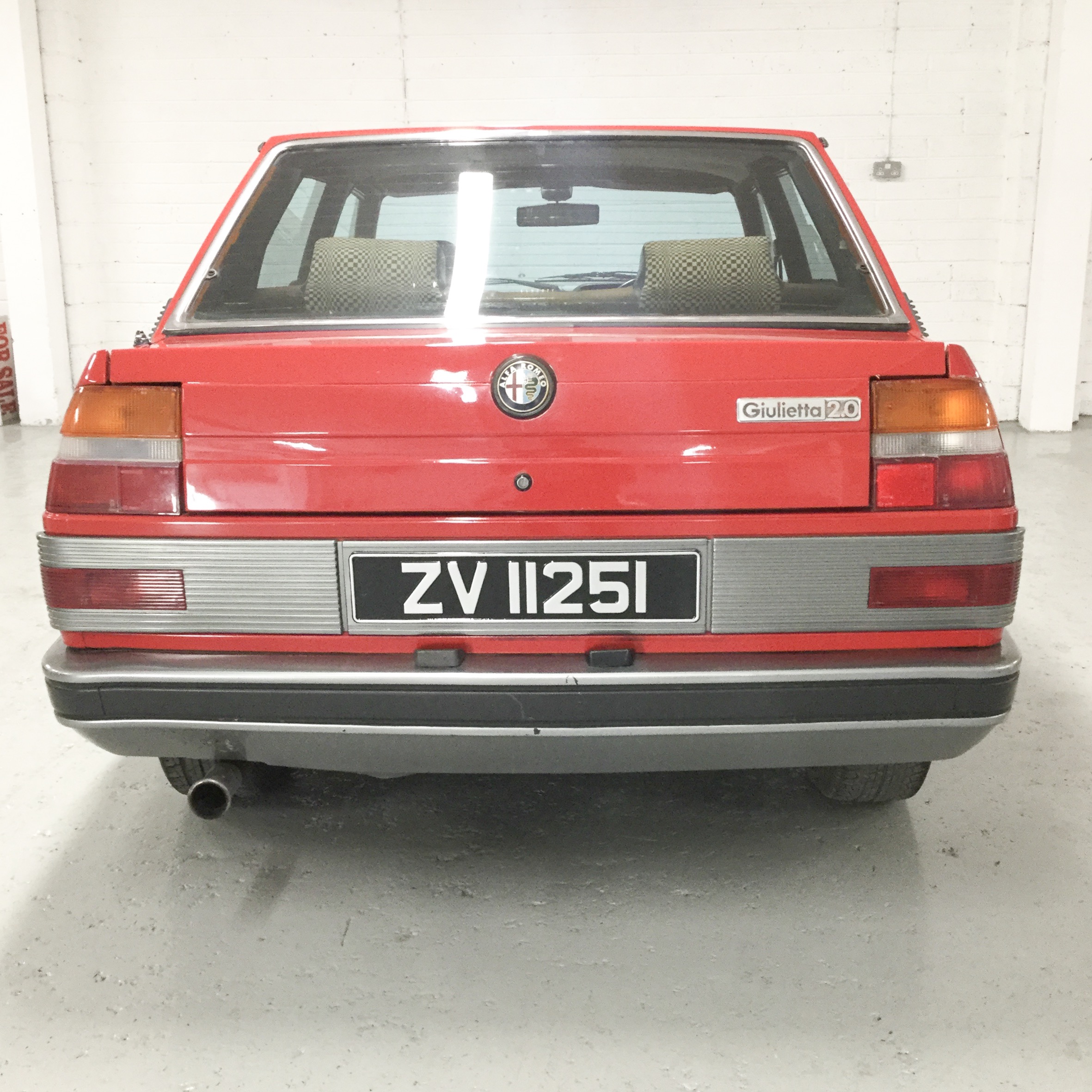 1985 Alfa Romeo Giulietta 2.0 RHD - Image 4
